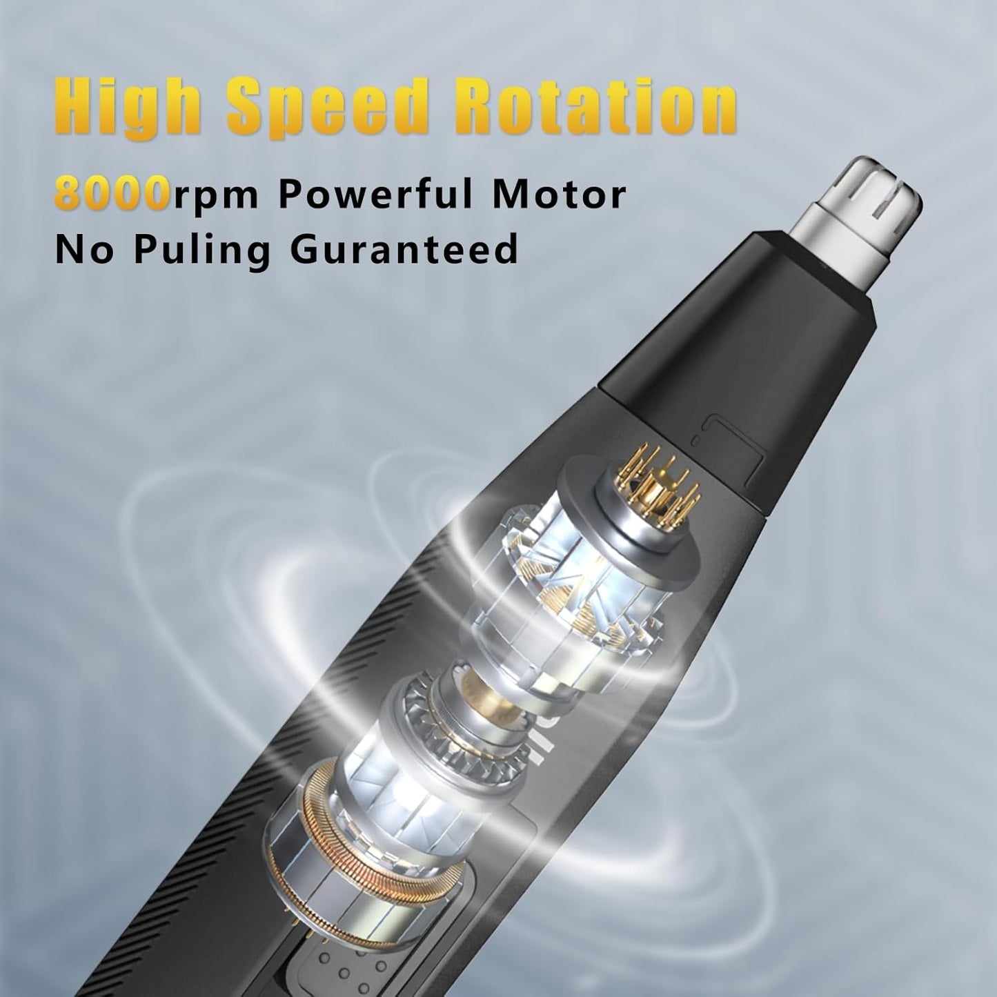 Beard Trimmer for Men, Groin & Body Hair Trimmer, Electric Shaver, Nose & Ear Hair Clippers, 4 in 1 Men's Grooming Kit, Waterproof Wet/Dry Groomer with Travel Case, LED Display