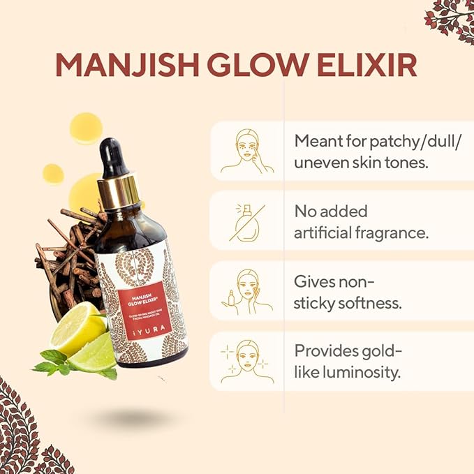 The Ayurveda Experience Day & Night Face Oils for Visibly Glowing Skin | 100% Natural Skincare | 1.69 fl oz (each)