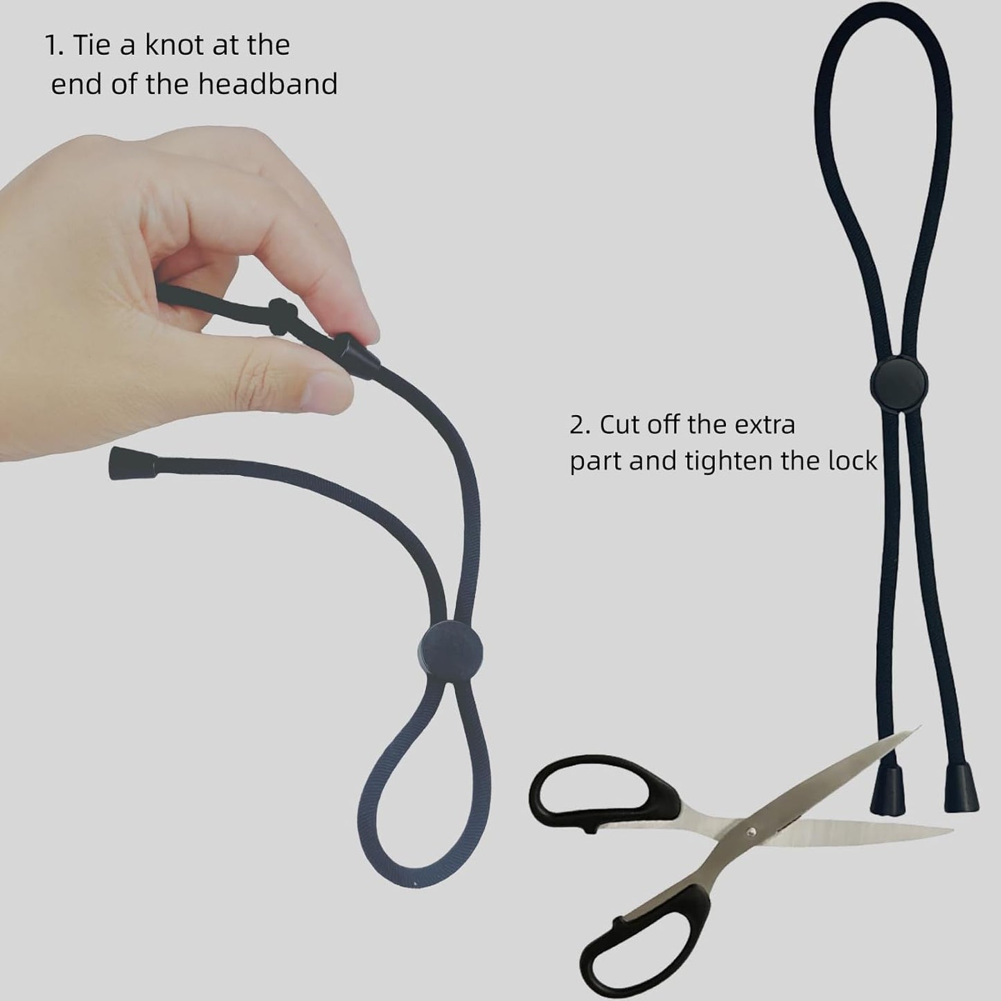 6 Pcs Adjustable Hair Ties for Thick Hair&Natural Hair,No Damage Ponytail Holders,Easy to Use for Buns,Soft Locs, Dreads,Afro Puffs&Curly Hair Accessories,3 Colors Bracelet Hair Ties Bulk (Green)