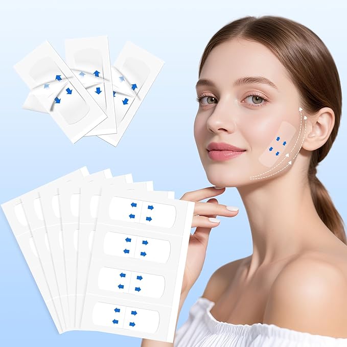 Face Lift Tape, 152PCS Face Tape Lifting Invisible for Face,Neck,Jowls,Eyes Sagging Skin, Wrinkles and Double Chin, Neck Tape Facelift Tape Skin Tape for Facial Lifter Tape for Makeup