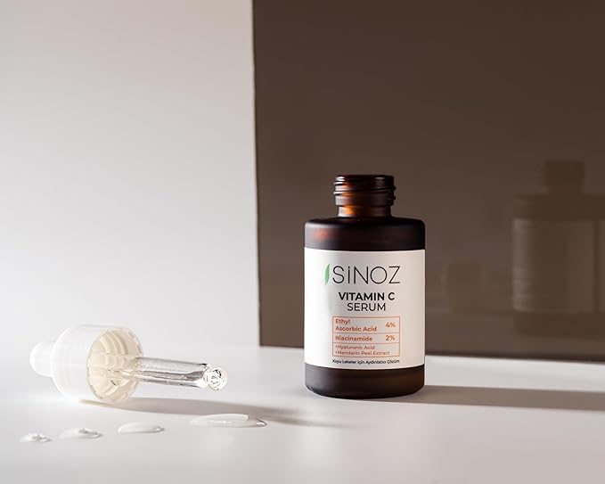 Vitamin C Brightening Face Serum | With Hyaluronic Acid & Vitamin C%4 + Niacinamide%2 | Evens Skin Tone, Fades Dark Spots & Fine Lines | Lightweight & Fast Absorbing | 30 ml