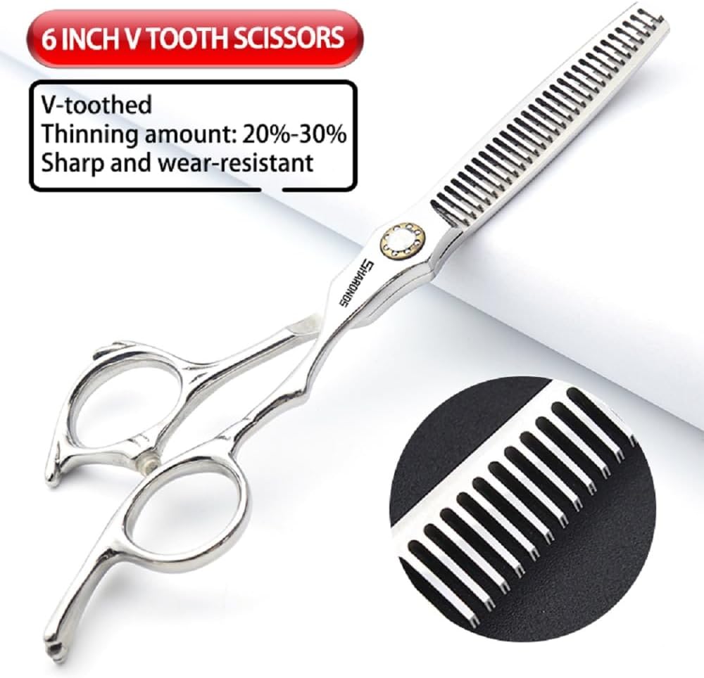 Hairdressing scissors Hairdressing scissors Super sharp hairdressing scissors 6 inch scissors for cutting hair, stable hand feel