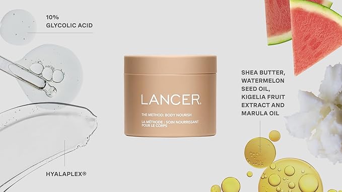 Lancer Method Body Bundle, Method Polish and Nourish for Body, Hydrating Skincare