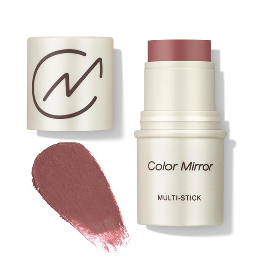 Multi-Use Makeup Stick - Blush, Lipstick, Eyeshadow & Highlighter For All Skin, Buildable Color, Long-Lasting, Lightweight, Natural Soft Finish(48 Peach Juice Matte), 0.158 oz