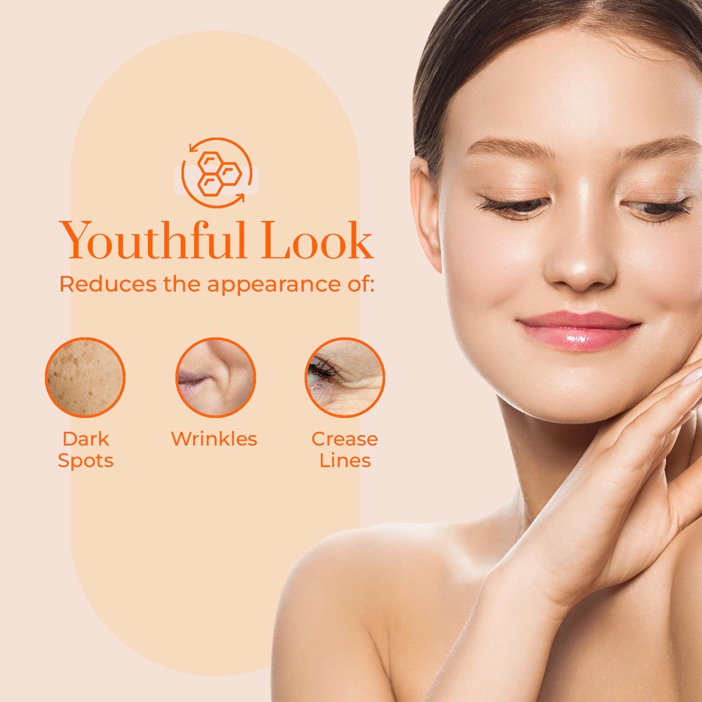 Clear Beauty Vitamin C & Collagen Daily Face Moisturizer - Dermatologist Tested, Restores & Brightens Skin Tone, Firming, Anti-Aging Cream, Cruelty-Free Korean Skin Care, All Skin Types - 2 Pack