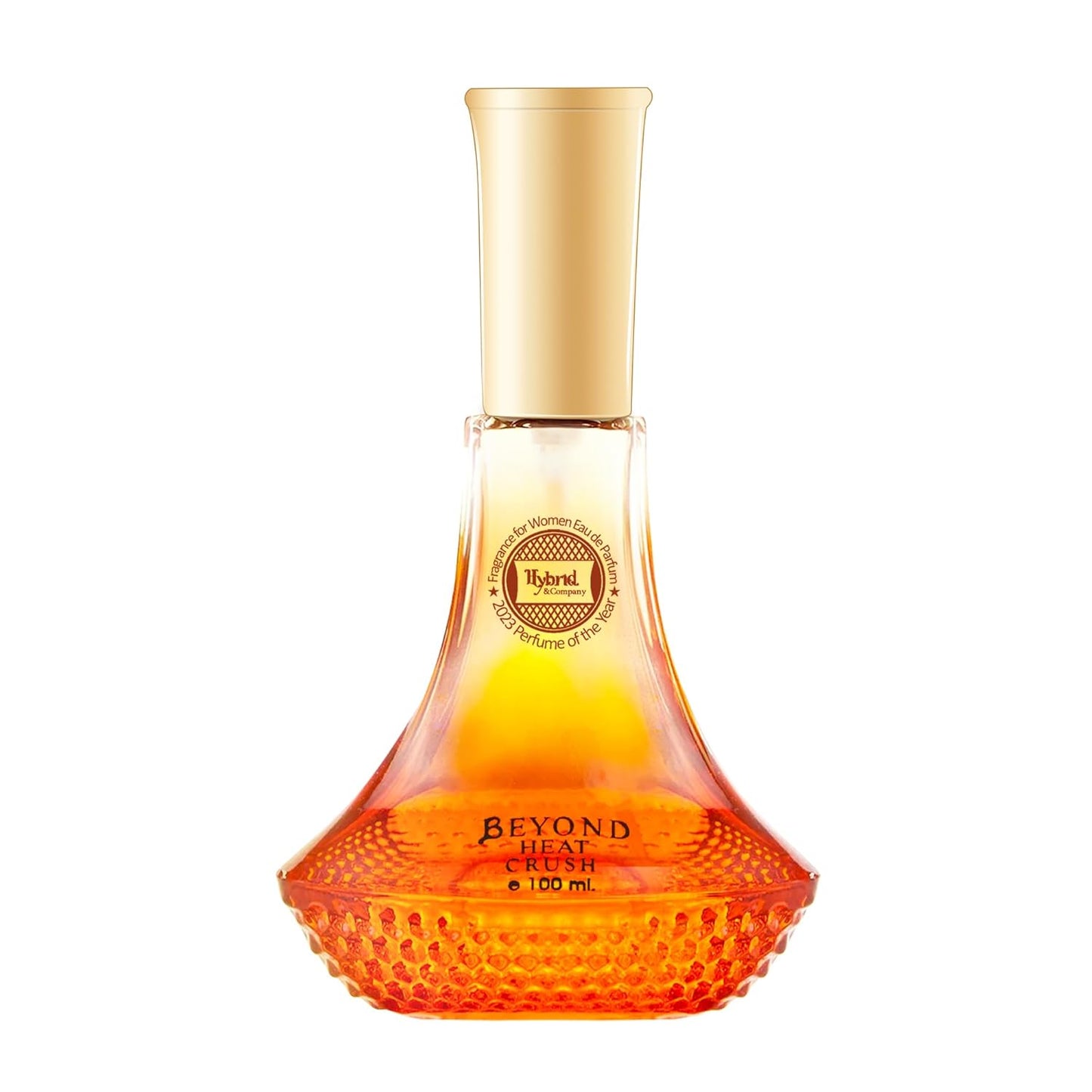 Hybrid & Company Beyond Heat Crush Unforgettable Warm Passion Sweet Tropical Vacation Scent Womens Perfume, 3.4 Fl Oz