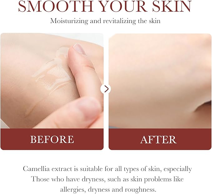 BIOAQUA Camellias Anti-Oxidation Moisturizing Repair Toner Nourishing Serum Smooth Delicate Skin Care 100ml / 3.38fl.oz