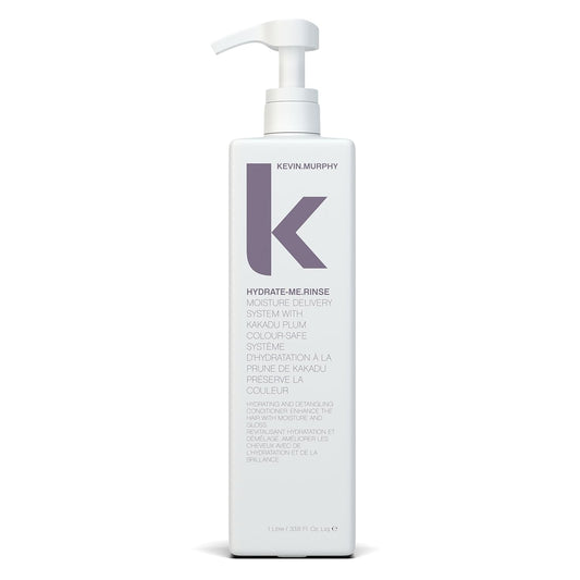 KEVIN.MURPHY HYDRATE-ME.RINSE - Moisturising Conditioner - For Normal & Dry Hair - Hair Repair - Colour Safe Conditioner - With Antioxidant Blend & Kakadu Plum - 1 L / 33.8 fl oz