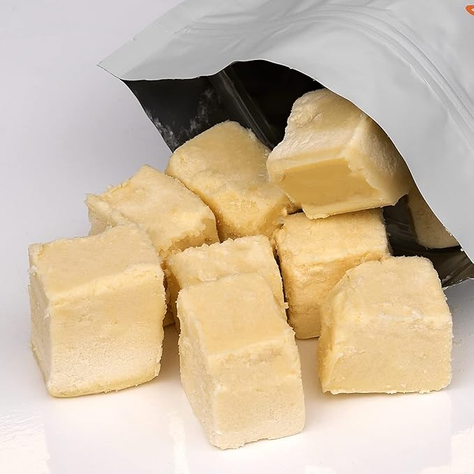 Shea Butter 17.5 Oz (500g) - Unrefined Raw/Pieces - Africa - Ghana - 100% Pure Shea Butter Body Butter - Cosmetic Grade - for Hair Skin Lip Face Feet Body Care - Massage - AROMATIKA