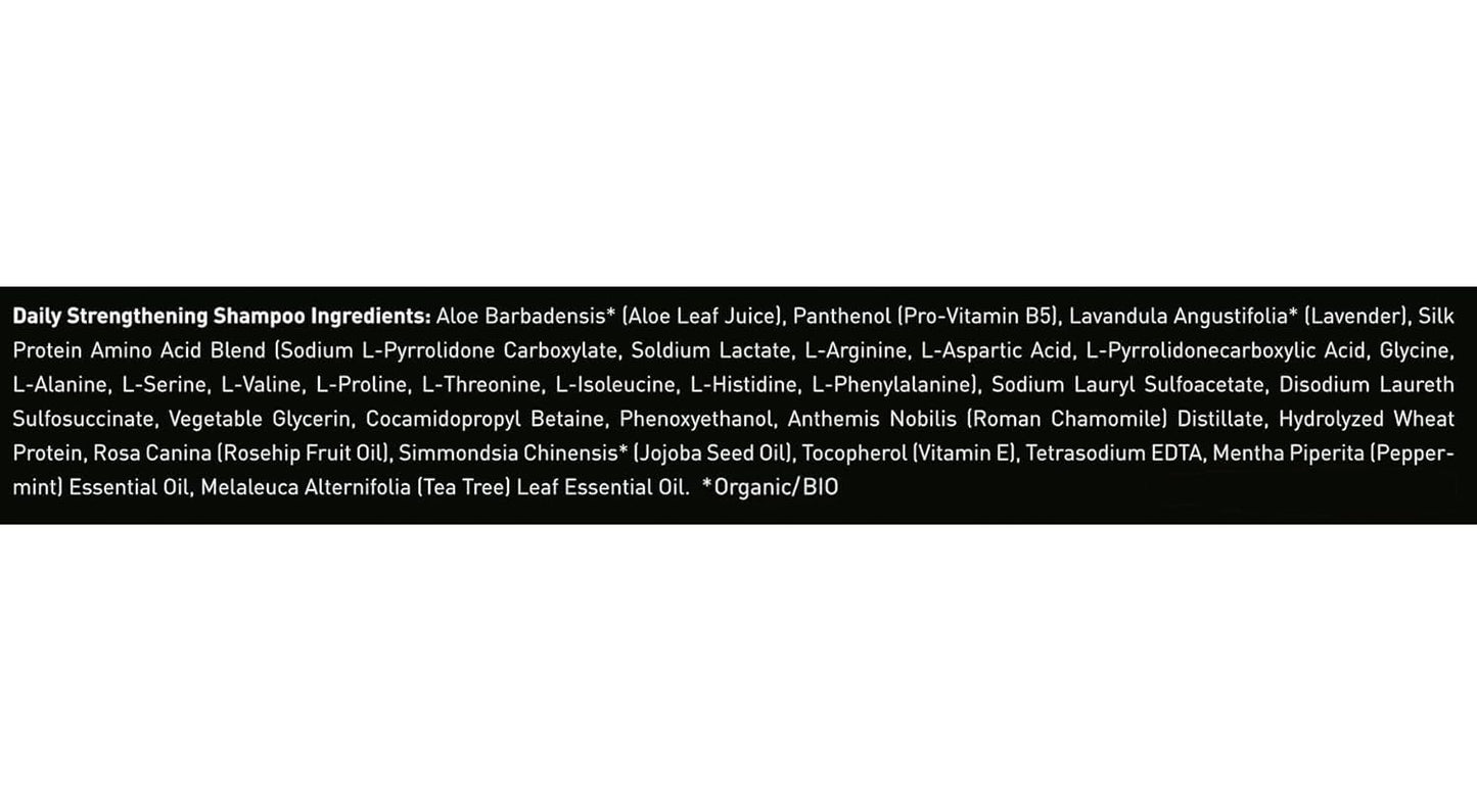 Brickell Men's Daily Revitalizing Hair Care Routine, Shampoo and Conditioner Set For Men, Mint and Tea Tree Oil Shampoo, Strength and Volume Enhancing Conditioner, Natural and Organic, Gift Set