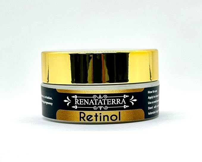 Retinol Crema Gel 1/2 Onza - Tratamiento Antiarrugas y Antiedad - Hidratación Intensa y Renovación Celular
