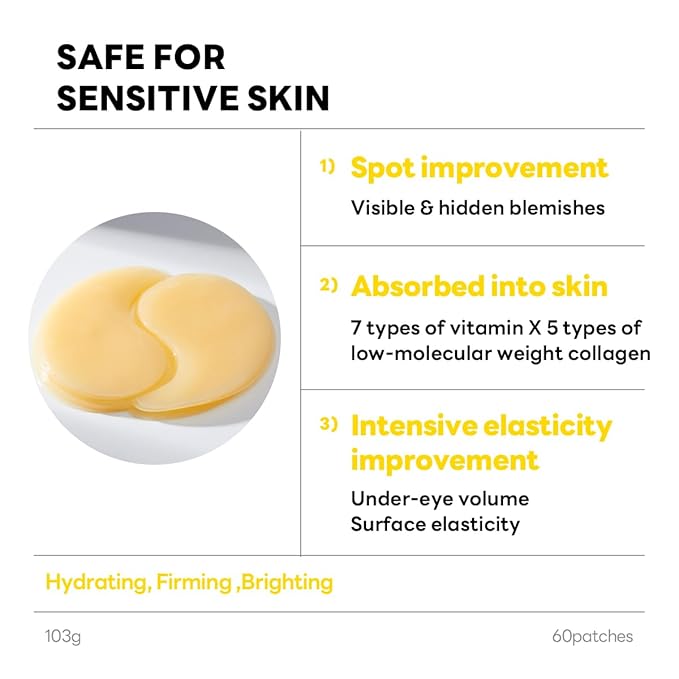 Mediheal Vita Collagen Under Eye Patches & [Disney Pixar Edition] Madecassoside Blemish Toner Pad for Daily Blemish Care