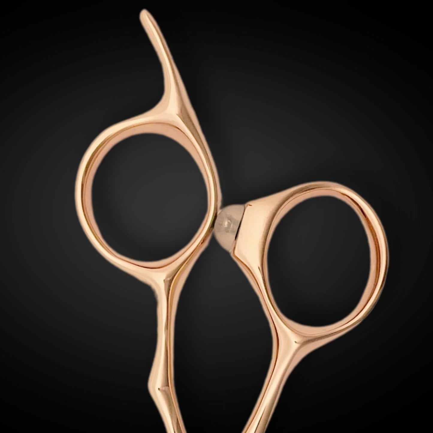 Gold Hair Scissors for Professional Hairdressers - 6 Inch Saki Shears Ikigai Gold Hair Shears - 440C Steel - Razor Sharp Cutting, Durable (Set of Hair Shears)