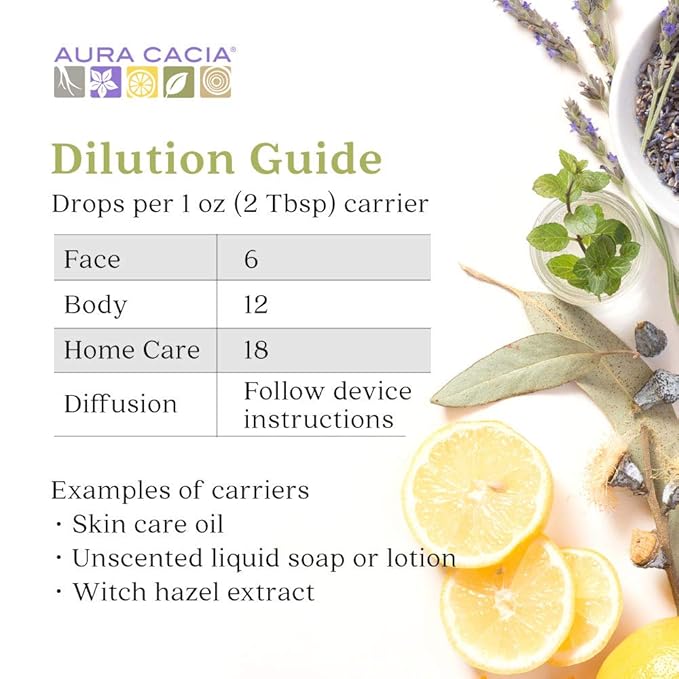 Aura Cacia 100% Pure Tea Tree Essential Oil, 100% Pure Therapeutic Grade, 15 ml in Box, Melaleuca alternifolia