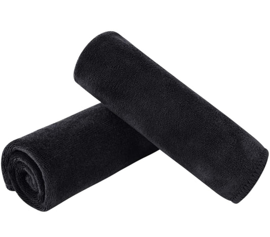 SINLAND Microfiber Facial Cloths Fast Drying Washcloth 12inch x 12inch Absorbent Face Wash Cloth Soft Makeup Remover Cloths