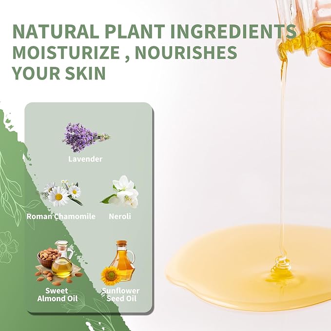 260 ml (8.8 fl.oz) Lavender Body Oil and Frankincense Body Oil