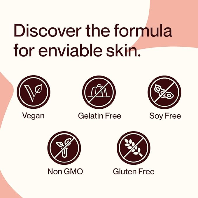 Skin Retinol and Biotin Gummies for Clear, Smooth Skin, Healthy Hair & Nails | Supplement with Zinc, Vitamins A, E and C | Non-GMO, Gluten-Free, Cherry Flavor, 60 Count