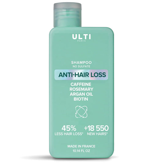 Anti Hair Loss Shampoo, No Sulfate, Caffeine, Rosemary, Saw Palmetto, Argan Oil, Biotin, 45% Hair Loss Reduction, 10.14 FL.OZ.
