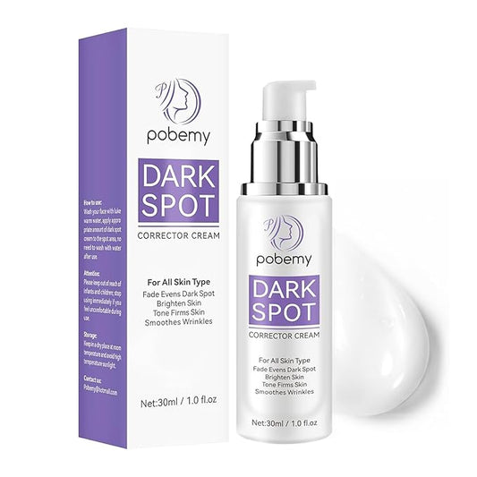 Dark Spot Remover for Face Body, Dark Spot Corrector Cream for Sun Spots, Age Spots, Brown Spots, Melasma Natural Dark Spot Remover Skin Care with Niacinamide Vitamin C for Women (1.0 Fl Oz)