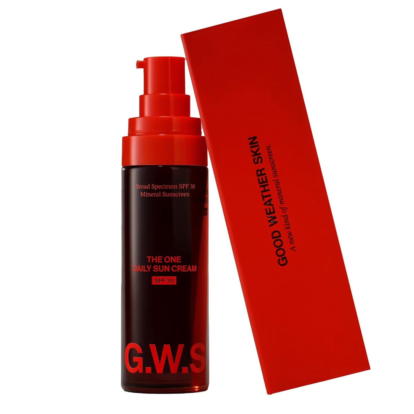 The One Daily Sun Cream SPF 30 – Hydrating Facial Sunscreen with Zinc, Niacinamide, Squalane & Sea Buckthorn | Mineral Daily Sun Protection for Face & Neck, Sensitive Skin Safe, 1 oz