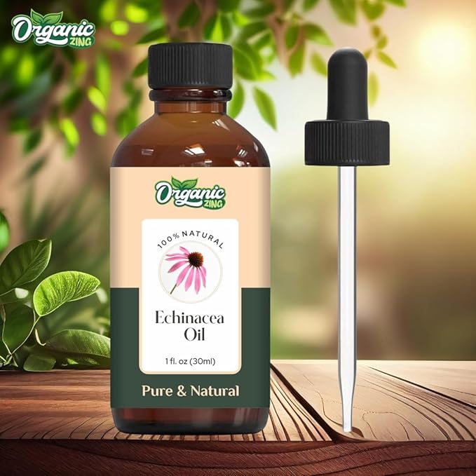 Echinacea (Echinacea angustifolia) Oil | Pure & Natural Carrier Oil for Skincare and Hair Care - 30ml/1.01fl oz