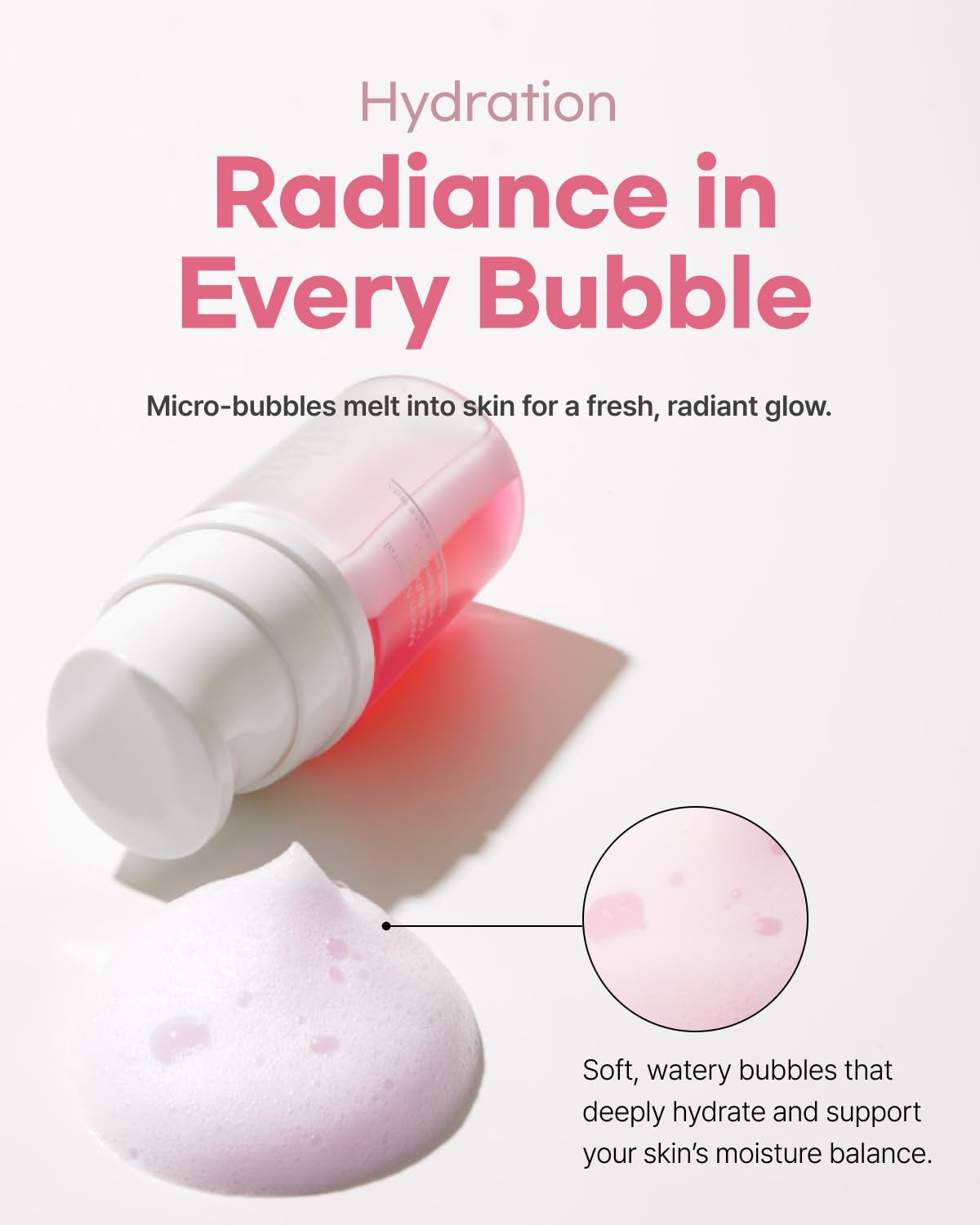 Mucin Mineral Vita Bubble First Essence Duo with Micro-Bubble Formula and 2-in-1 Toner Serum, Korean Beauty for Glass Skincare, 60 ml x 2 – Hydrating Firming Cream, Best Glow Up Essentials