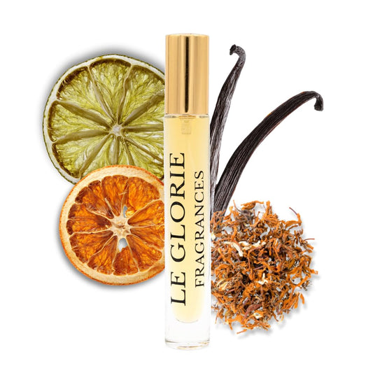 Inspired by T. F.ord Tobacco Vanille, Woody Vanilla EDP Long Lasting 12-14 Hours Perfume Spray for Men, Women, Unisex, All Skin Types, Cruelty Free - 0.33 oz 10ml