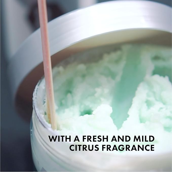 Miraveda by Italwax Citrus Scrub - 250ml / 8.45fl.oz - With coconut oil and lime for a delicate citrus note – Ideal for hand care