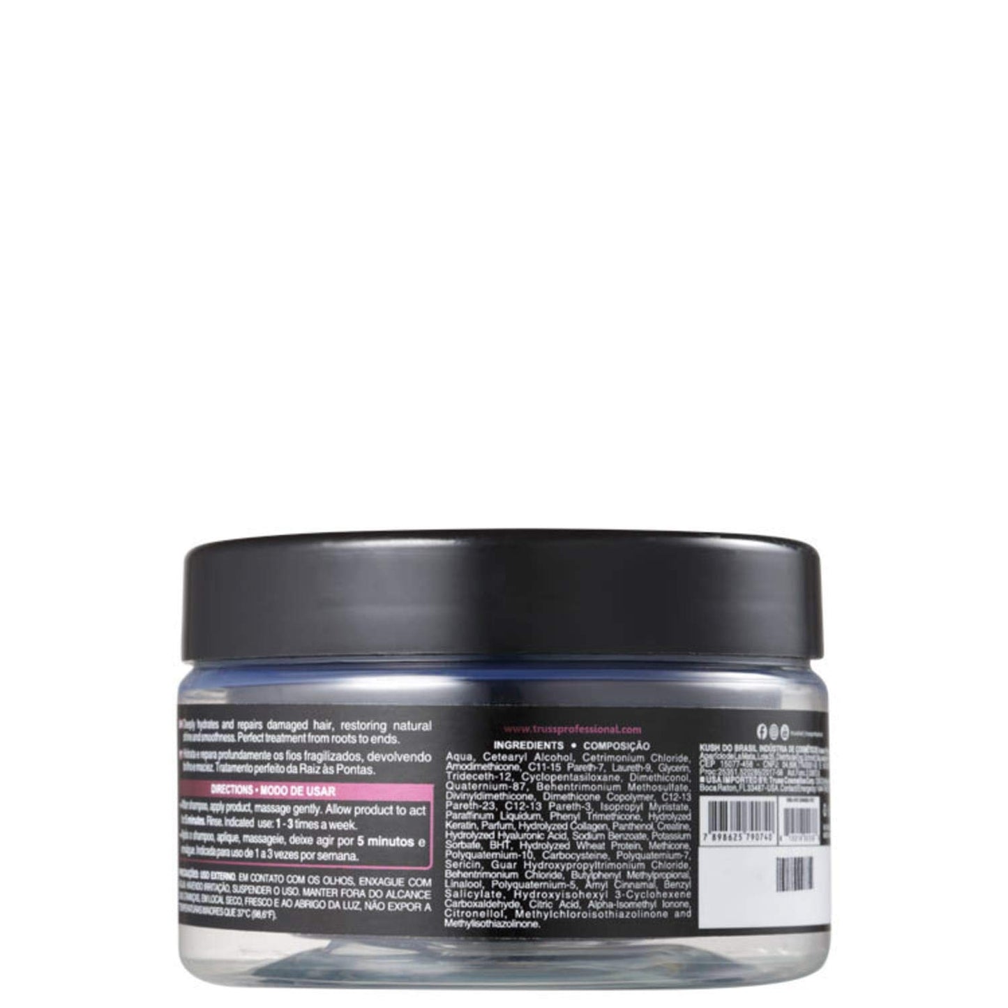 TRUSS Perfect Hair Mask with Collagen, Keratin & Hyaluronic Acid - Deep Conditioning Hair Treatment - Intense Moisture & Hydration - Repairs Fine, Thinning, Brittle, Dry Damaged Hair