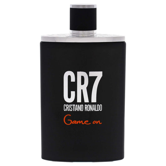 CR7 Game On Cristiano Ronaldo - Eau De Toilette Cologne Scent for Men - With Papaya, Ice, Cedar, and Cashmere Wood - From Cristiano Ronaldo's Original Men's Fragrance Collection - 3.4 oz