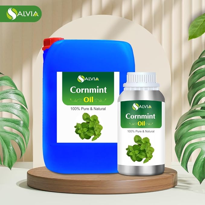 Cornmint Oil (Mentha arvensis) 100% Natural Pure Undiluted Uncut Essential Oil (8.45 Fl Oz (Pack of 1))