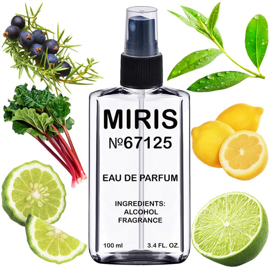 MIRIS No. 67125, Inspired by 1920 Oltremare, Long-Lasting Unisex Eau de Parfum for Women & Men, Spray 3.4 Fl Oz / 100 ml