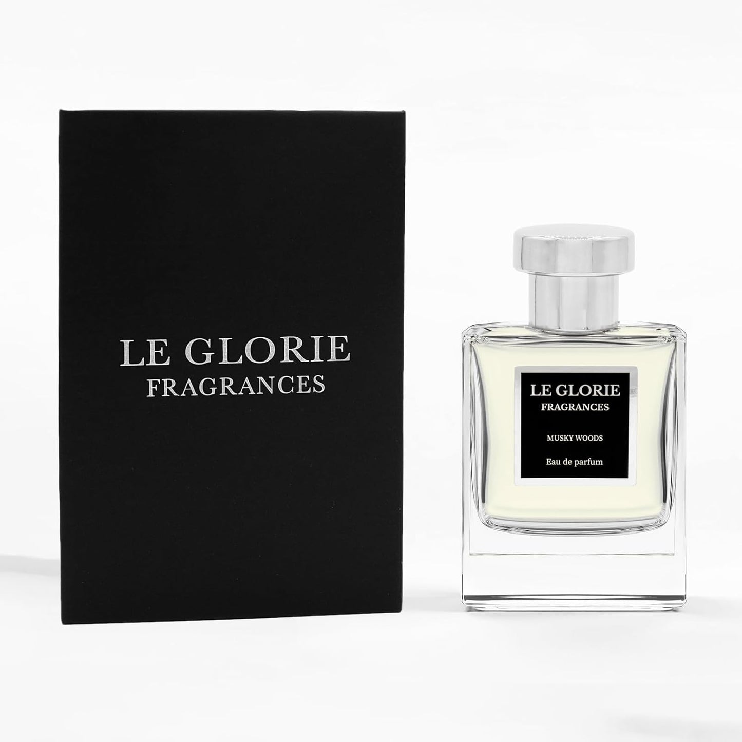 Musky Woods EDP, Long Lasting 12-14 Hours Perfume Spray for Men, All Skin Types, Cruelty Free - 1.7 oz 50ml