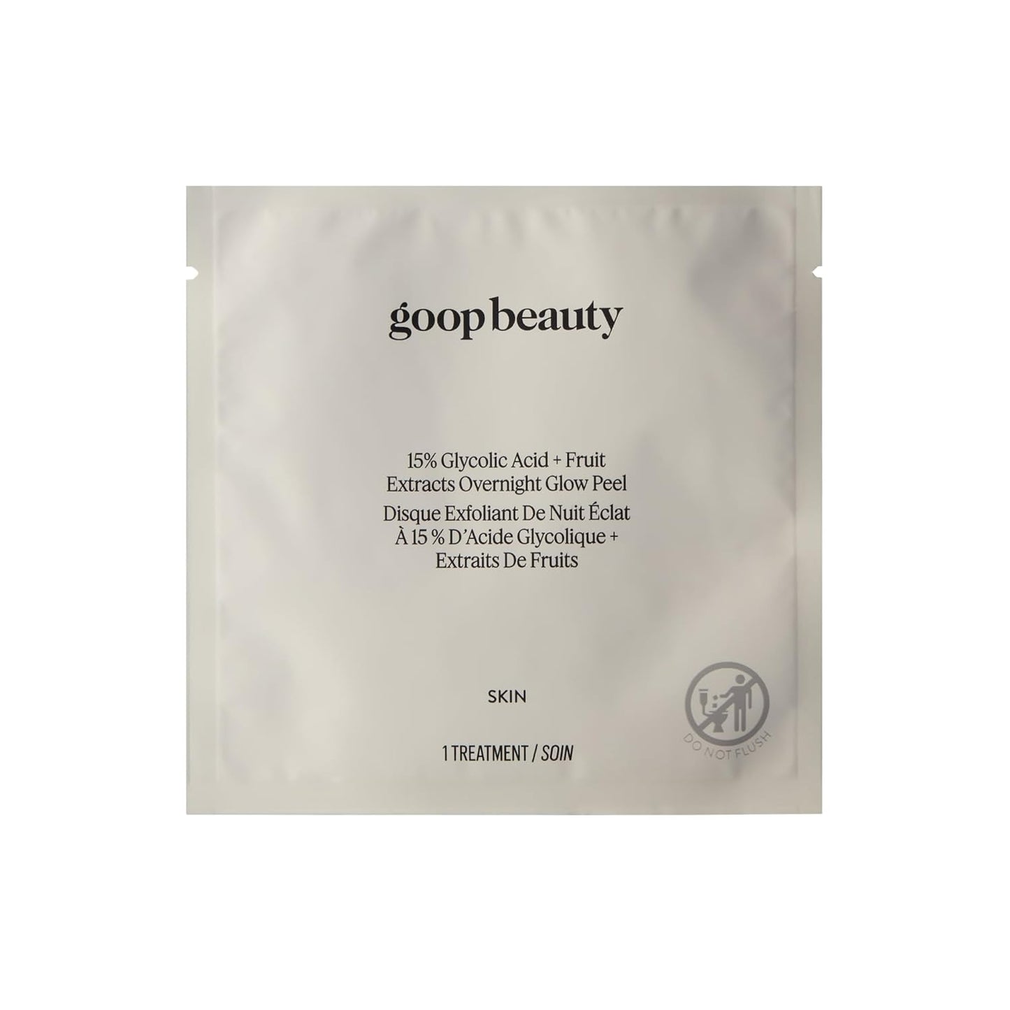 goop Beauty 15% Glycolic Acid Exfoliating Pads | Inspired by a Professional Chemical Peel | Refines & Retexturizes for Glowing Skin | Paraben and Silicone Free | 12 pack