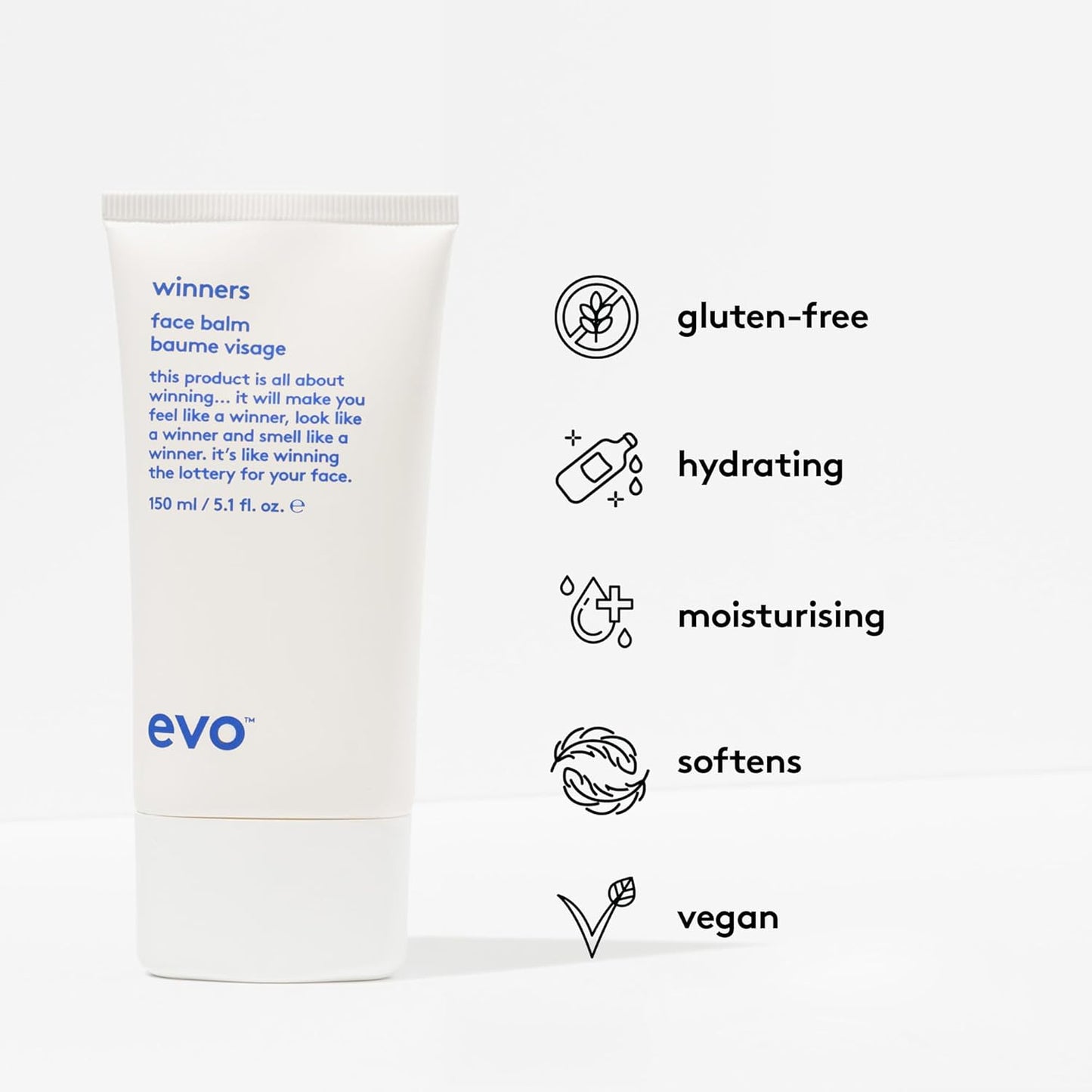 Evo - The Crusaders Haircare Gift Set - Normal Person Daily Shampoo, Box O Bollox Texture Paste, Winners Face Balm and Soap Dodger Hand & Body Wash