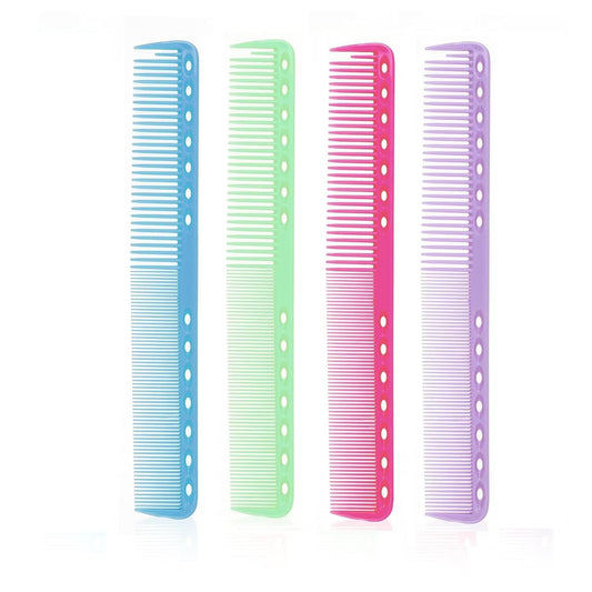 4Pcs Carbon Cutting Combs for Hair Stylist Heat Resistance Carbon Haircutting Professional Barber All Purpose Hair Stylist Medium and Fine Tooth for Salon Man Woman Clipper Cuts