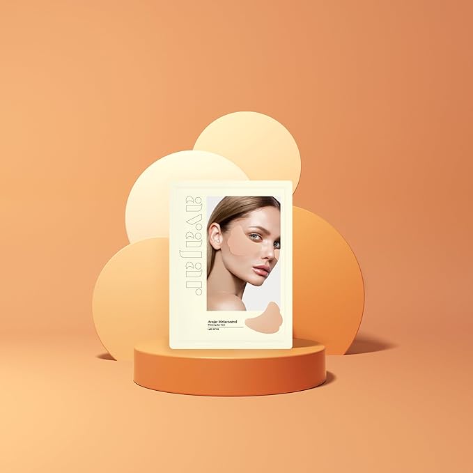 Avajar Melacontrol Eye Patch (10P) - Korean Skin Care Under Eye Mask for UV Protection & Dull Skin with Niacinamide & Centella, Golf Accessories & Travel K-Beauty Essentials & Hiking Essentials