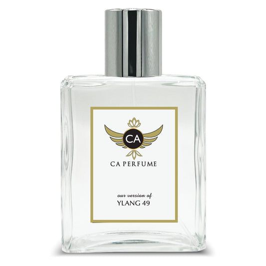 CA Perfume Impression of Ylang 49 for Women Eau De Parfum Chypre Floral Scent Long Lasting Perfumes for Women Signature Scent for Day and Night Wear 3.4 Fl Oz 100ml