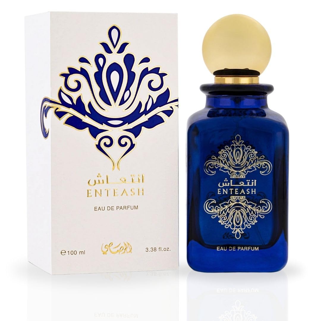 RASASI Enteash Eau De Parfum For Women Spray 100ML (3.38 OZ) Arabian Spicy And Musky Fragrance, Long Lasting Luxurious Scent