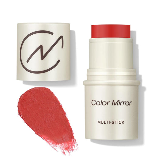 Multi-Use Makeup Stick - Blush, Lipstick, Eyeshadow & Highlighter For All Skin, Buildable Color, Long-Lasting, Lightweight, Natural Soft Finish(10 Peach Matte), 0.158 oz