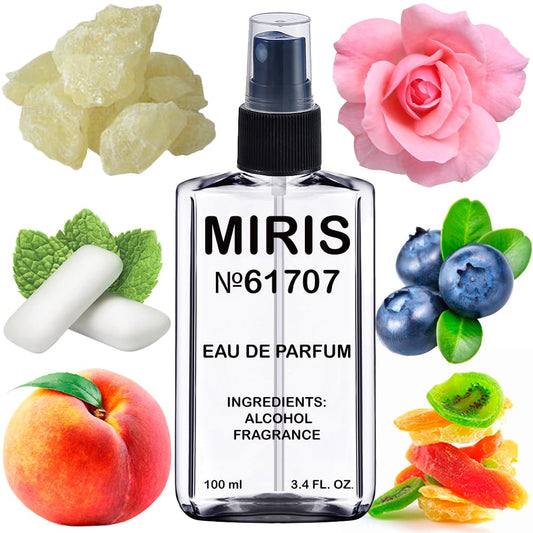 MIRIS No. 61707, Inspired by Toy 2 Bubble Gum, Long-Lasting Eau de Parfum for Women, Spray 3.4 Fl Oz / 100 ml