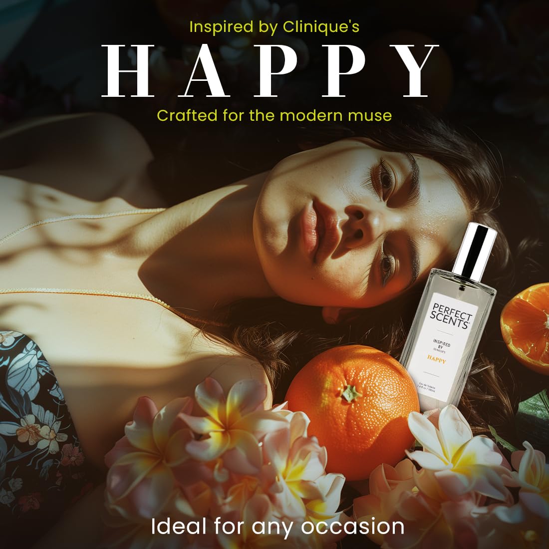 Perfect Scents Fragrances, Inspired by Clinique's Happy, Women’s Eau de Toilette, CLEAN, Vegan, Paraben-Free, Phthalate-Free, Never Tested on Animals, 3.4 Fluid Ounces