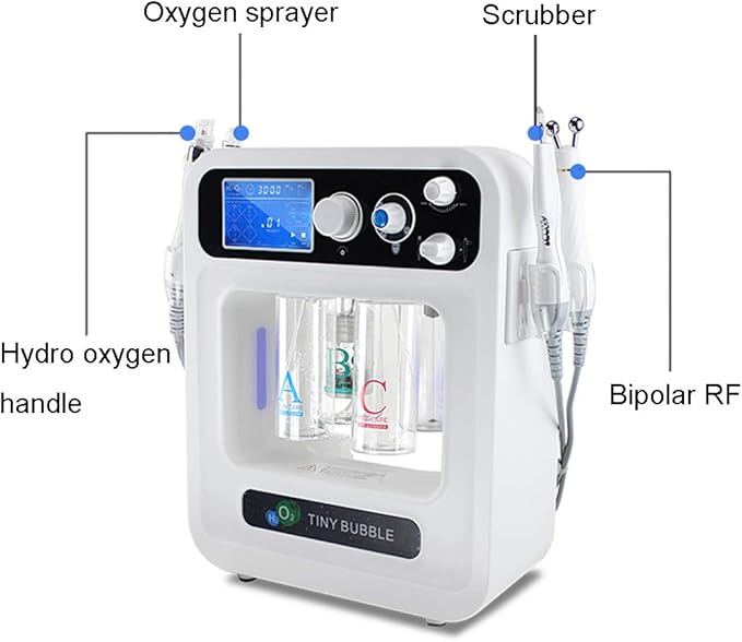 4 in 1 Face Care Facial Beauty Device Bubbles Generator Machine Elitzia ET1819