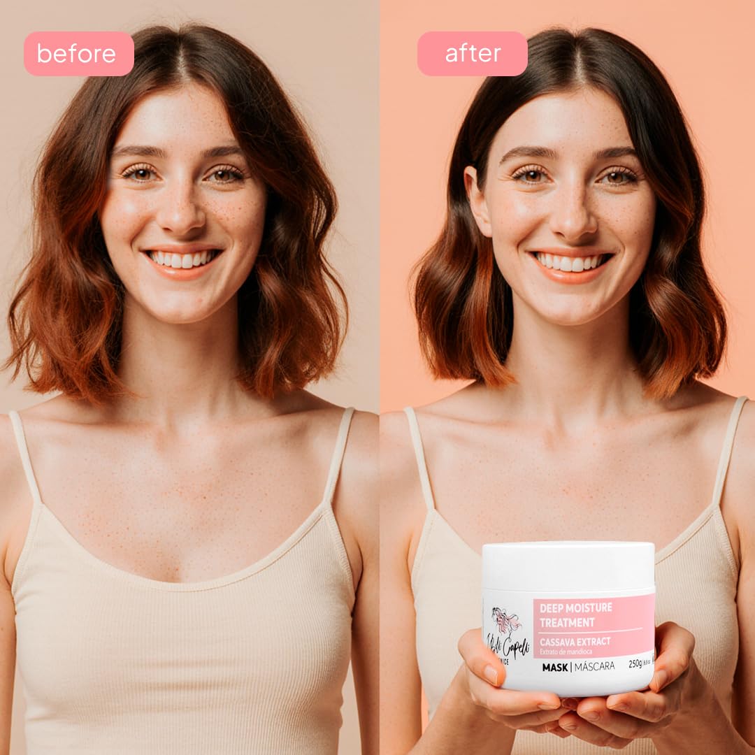 I Belli Capelli Venice Cassava Extract & Argan Oil Hair Mask - (8.8 oz /250g)