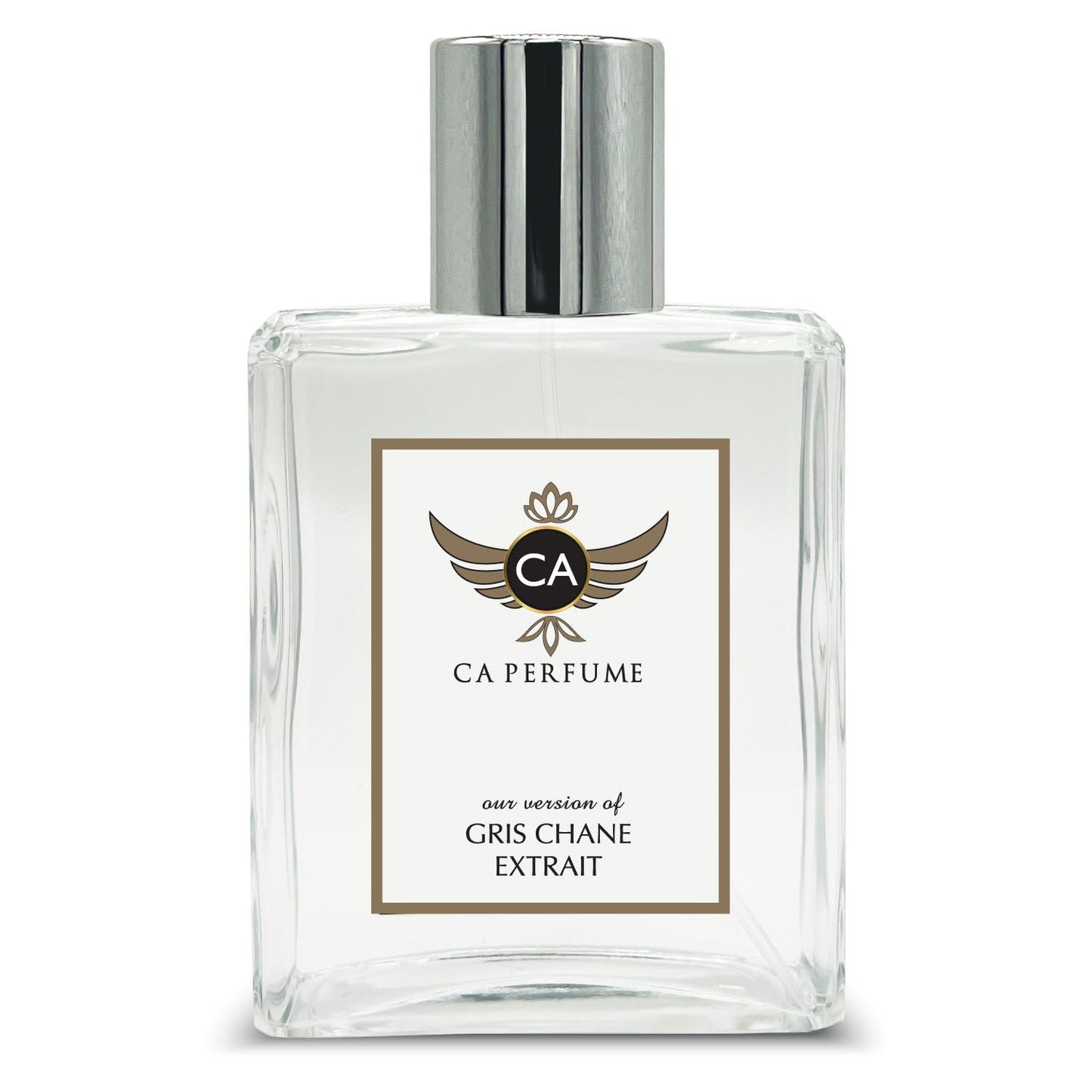 CA Perfume Impression of Gris Chane Extrait for Women and Men Eau De Parfum Woody Spicy Scent Long Lasting Unisex Fragrance Signature Scent for Day and Night Wear 3.4 Fl Oz 100ml