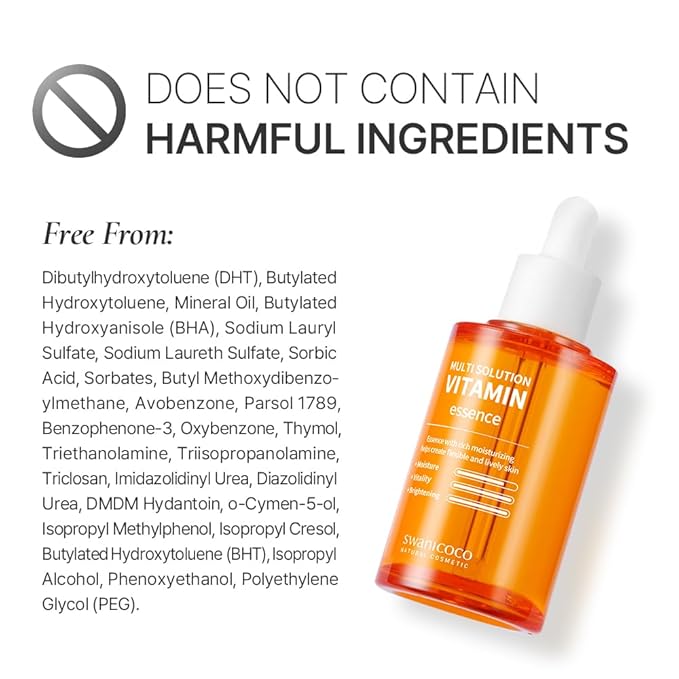 Pregnancy Acne Treatment, Vitamin C Serum Multi Solution Vitamin Essence, Brightening Dark Spots Even Skin Tone Eye Area Fine Lines & Wrinkles Korean Skincare 70ml 2.37 Fl Oz