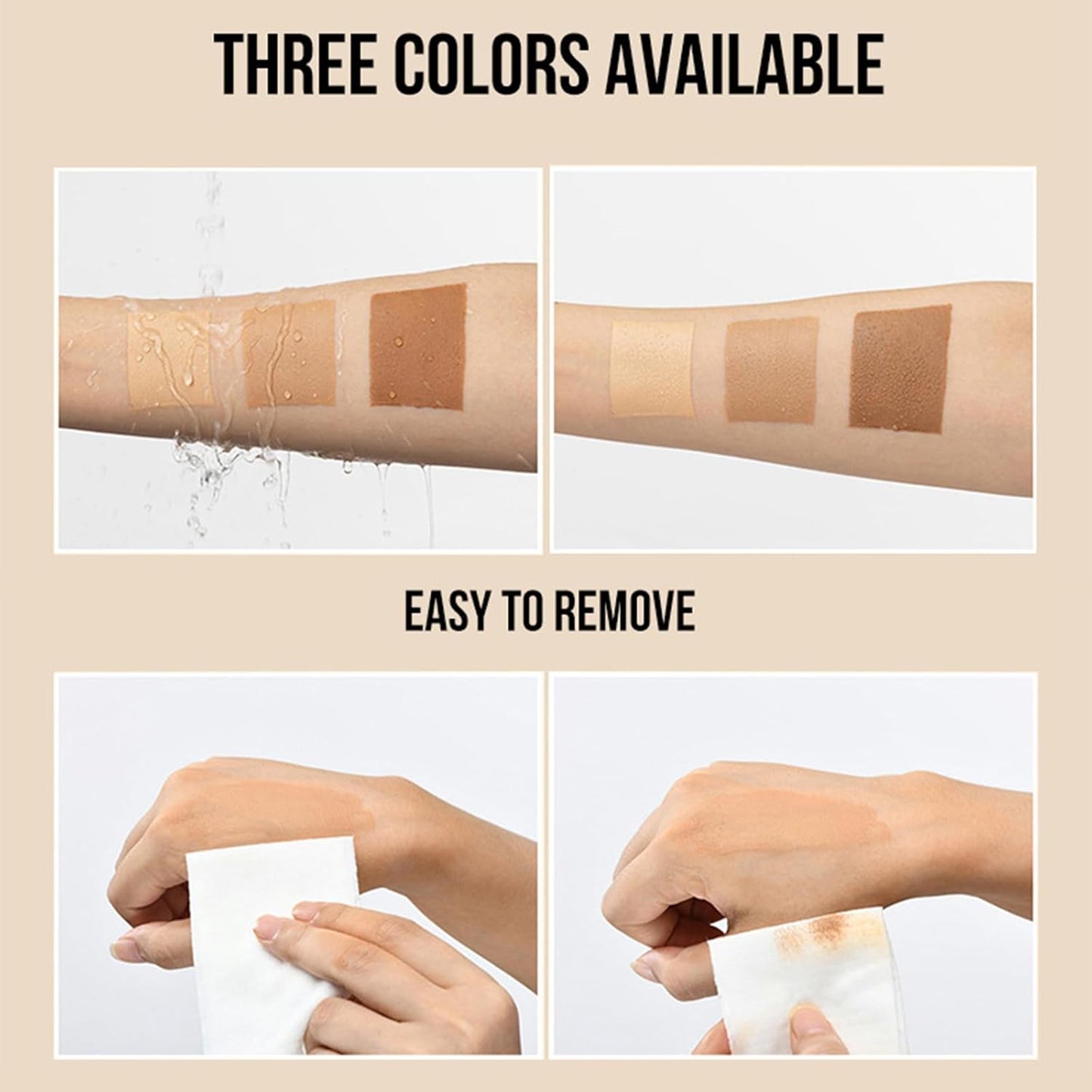 Leg Makeup Waterproof No Transfer, Tattoo Cover Up Makeup Waterproof, Body Makeup Waterproof No Transfer, Long Lasting Body Foundation For Flawless Skin, For All Skin Types (#01 Natural)