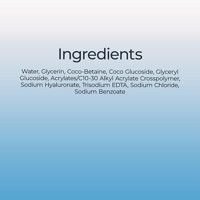 Eucerin Hydrating Cleansing Gel, Daily Face Wash and Makeup Remover Formulated with Hyaluronic Acid, 6.8 Fl Oz Bottle