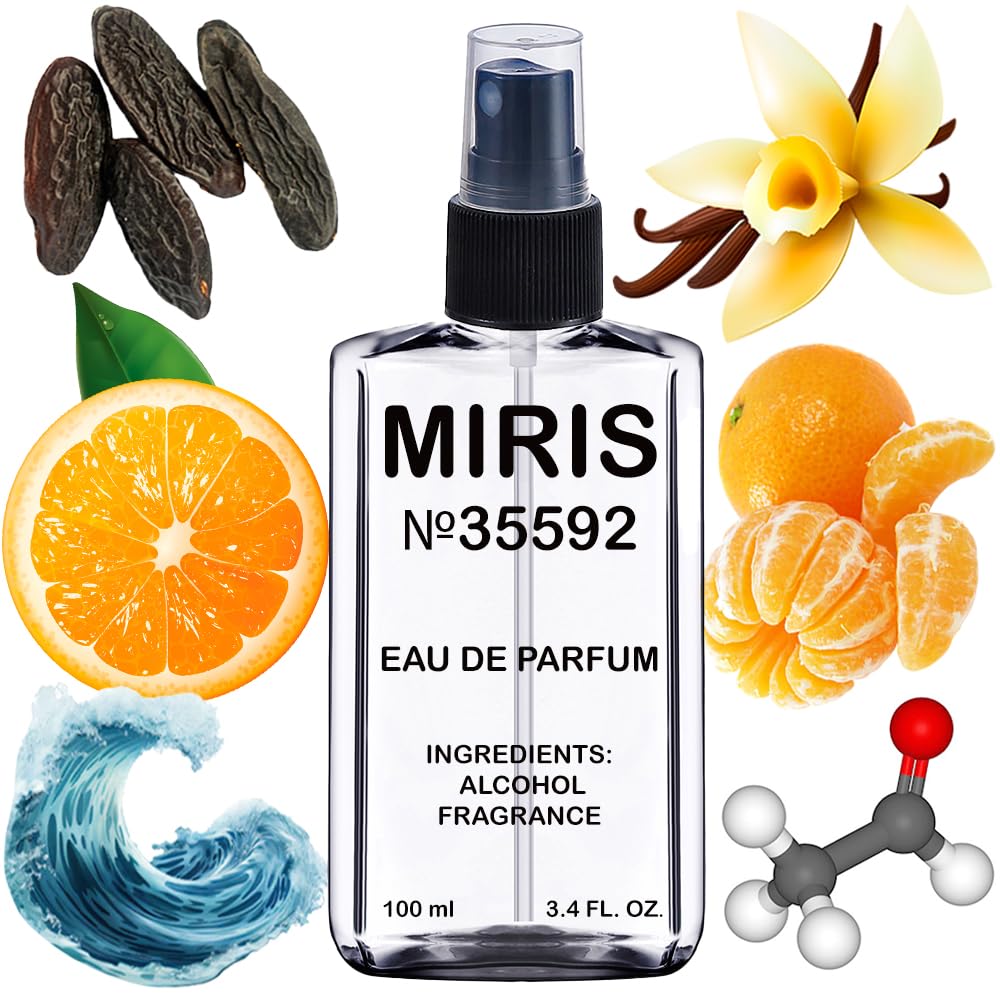 MIRIS No. 35592, Inspired by Allure Homme Sport, Long-Lasting Eau de Parfum for Men, Spray 3.4 Fl Oz / 100 ml