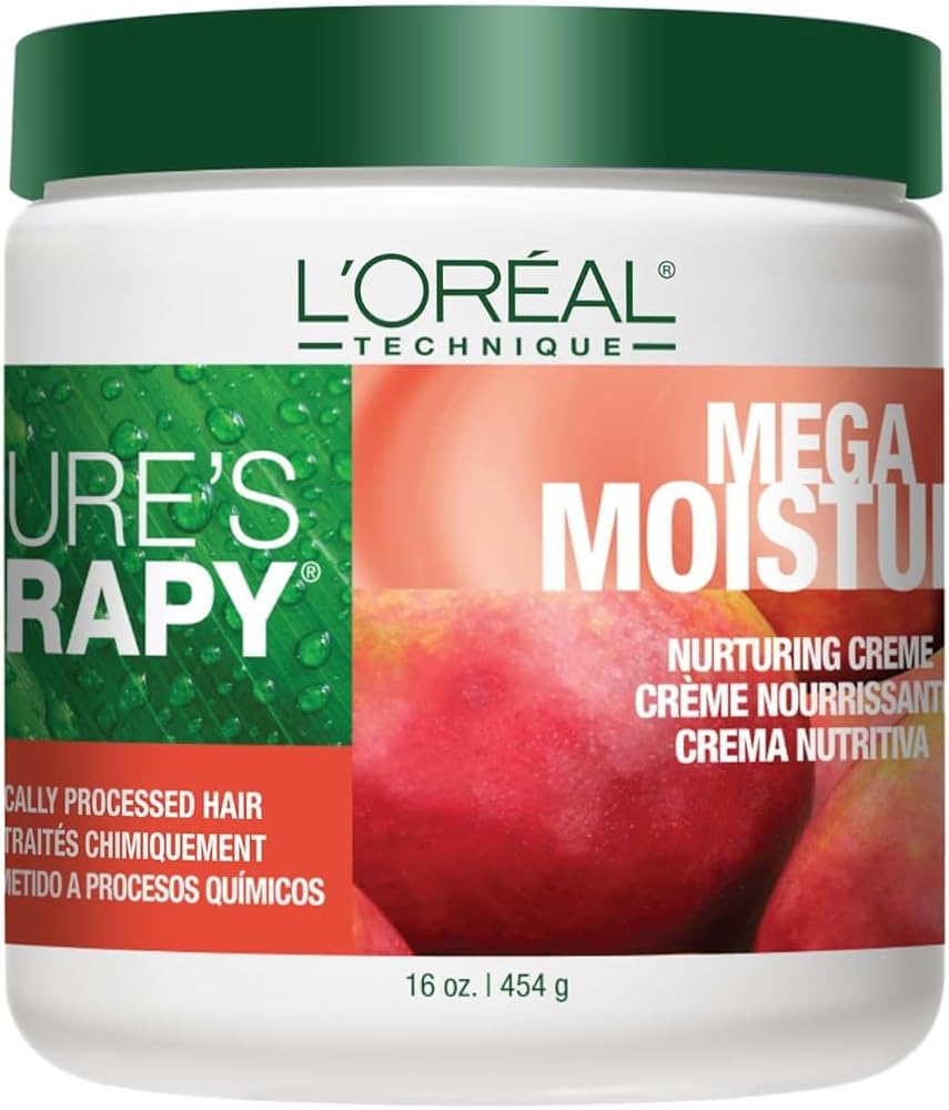 L'Oreal Paris Natures Therapy Mega Moisture Nurturing Creme, 16 Ounce